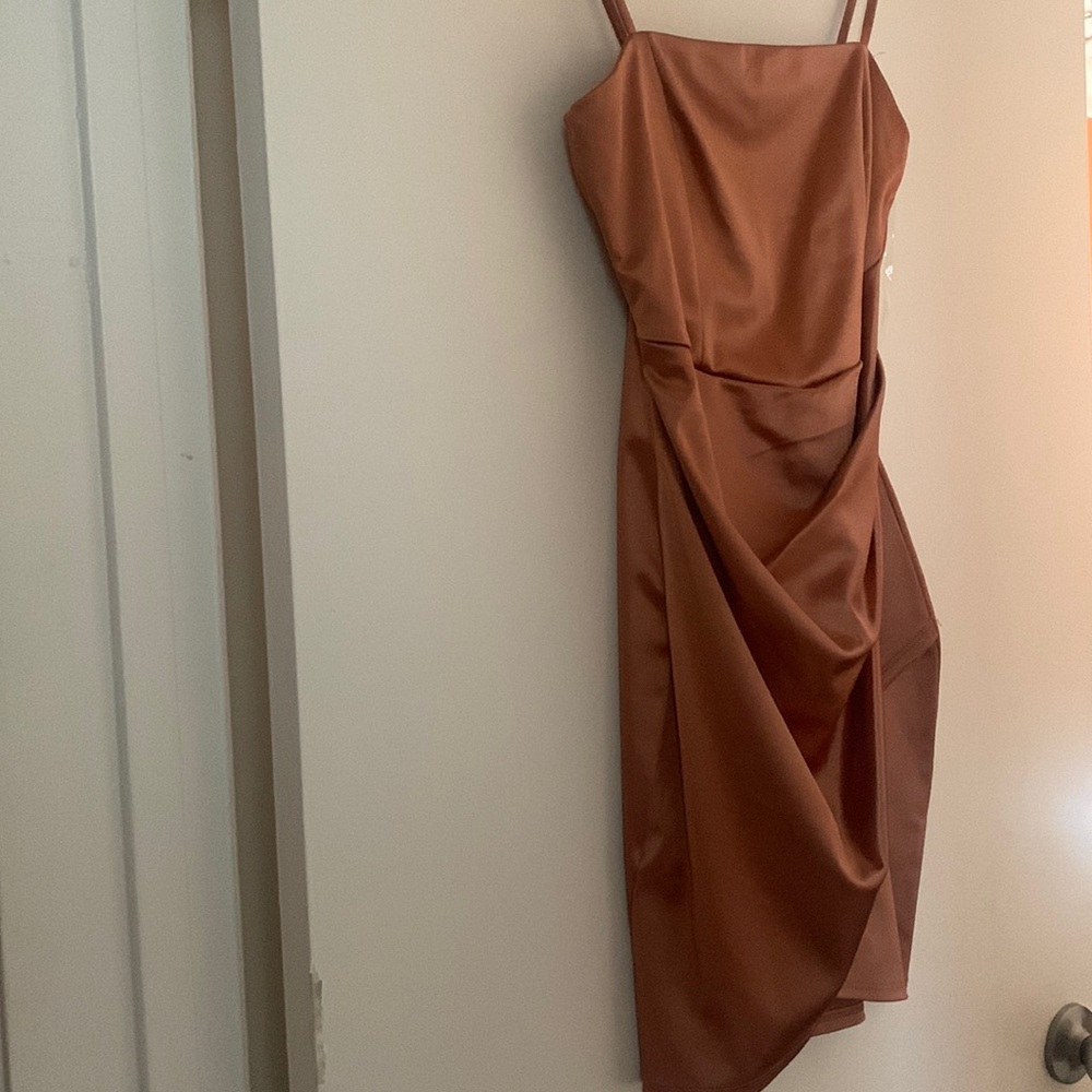 Cocktail dress rose gold